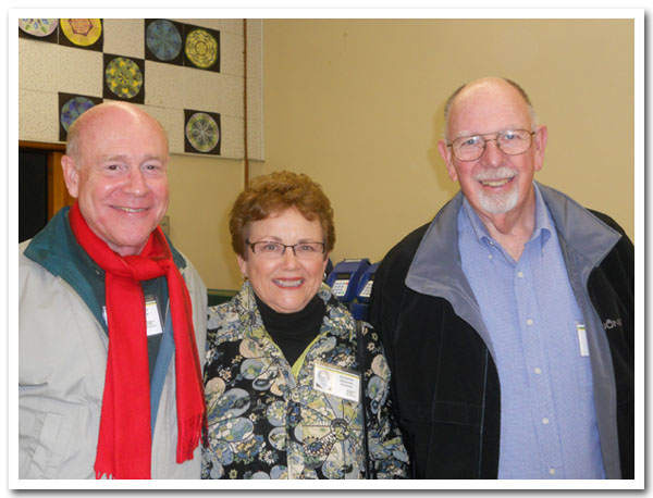 Walt Unger and Annette and Don Owens